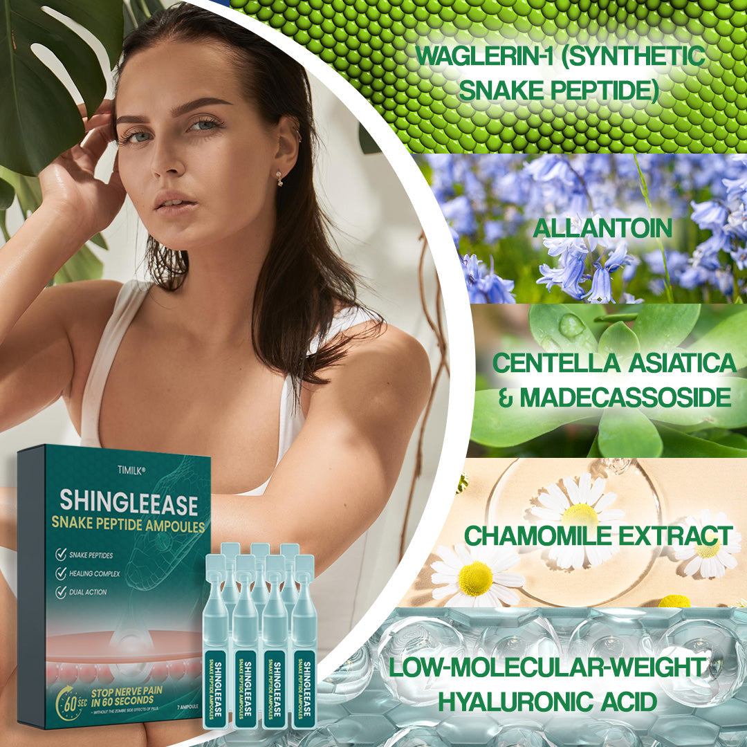 Timilk® ShingleEase Snake Peptide Ampoules