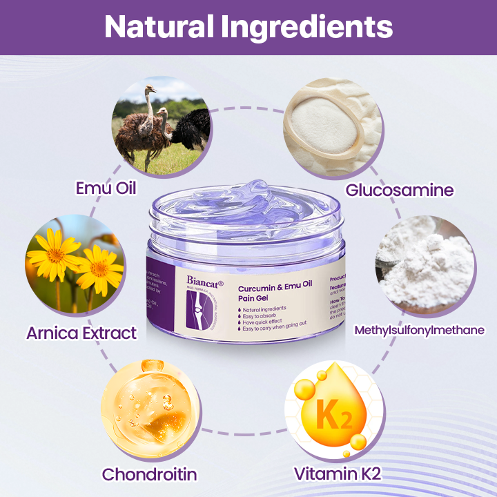 Biancat® Curcumin & Emu Oil Pain Gel (A)