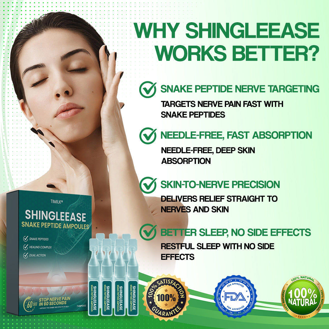 Timilk® ShingleEase Snake Peptide Ampoules