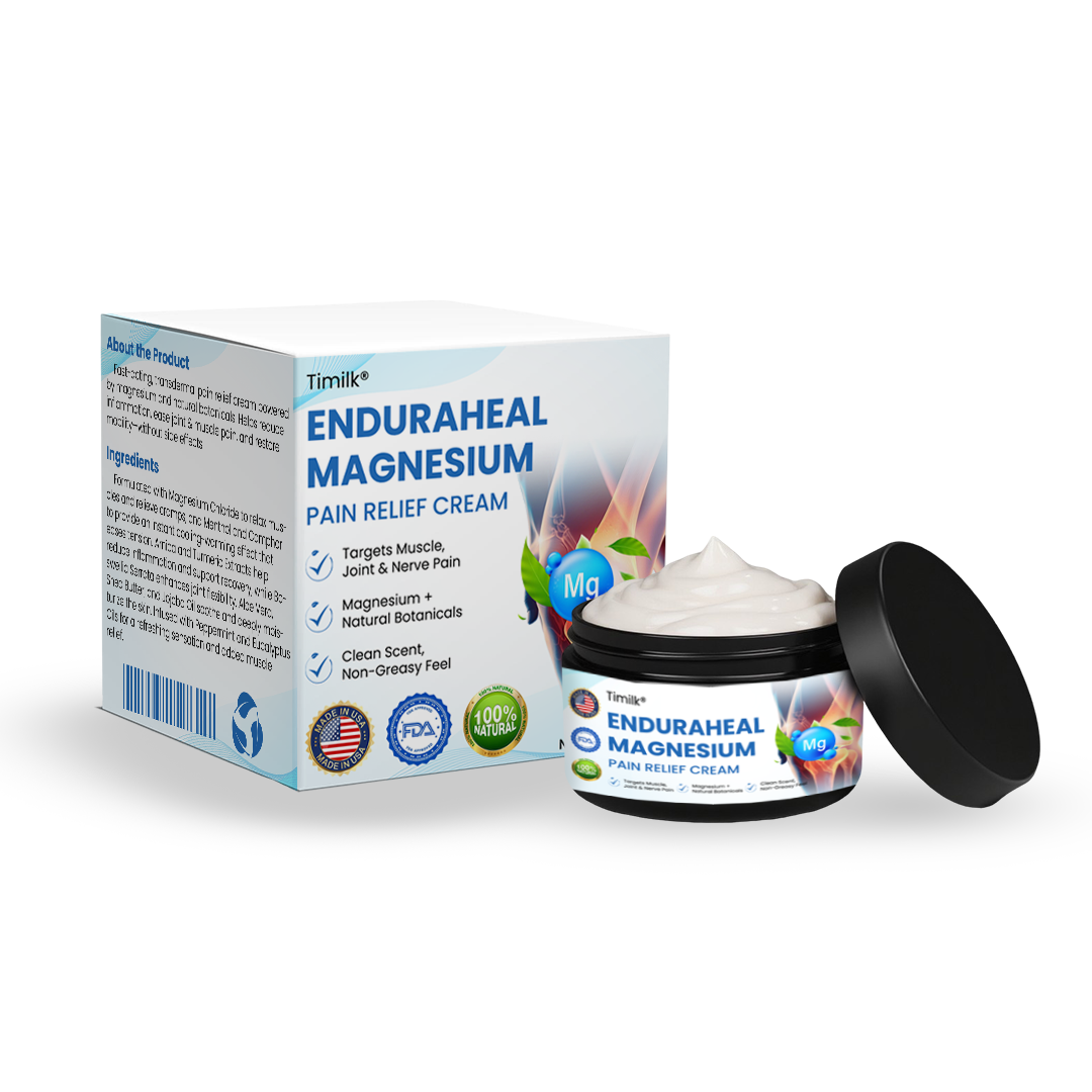 Timilk® EnduraHeal Magnesium Pain Relief Cream (A)