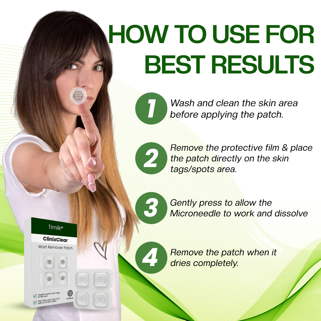 Timilk® ClinixClear Wart Remover Patch (A)