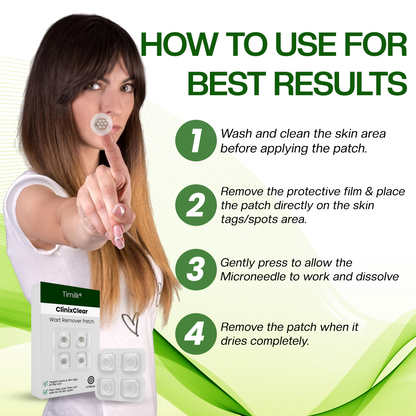 Timilk® ClinixClear Wart Remover Patch (A)