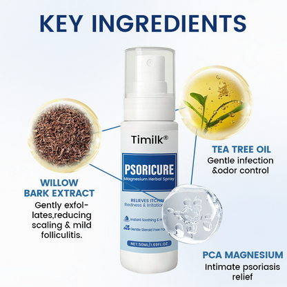 Timilk® PsoriCure Magnesium Herbal Spray