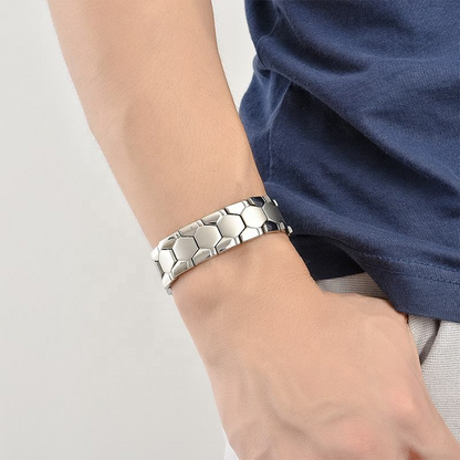 Czticle® MagnaCalm Copper Magnet Wellness Bracelet – For Men