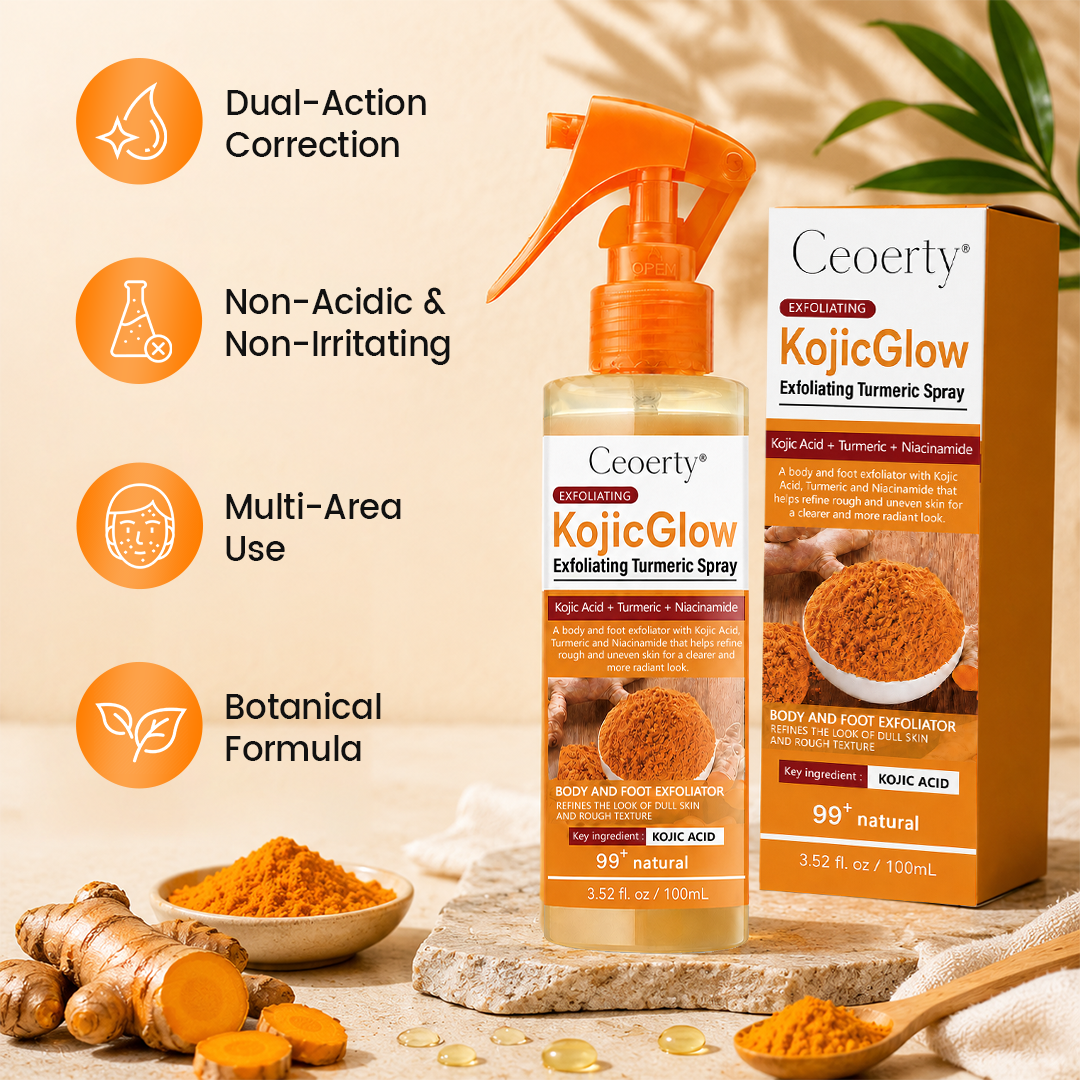 Ceoerty® KojicGlow Exfoliating Turmeric Spray (A)