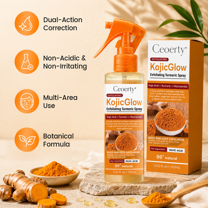 Ceoerty® KojicGlow Exfoliating Turmeric Spray (A)