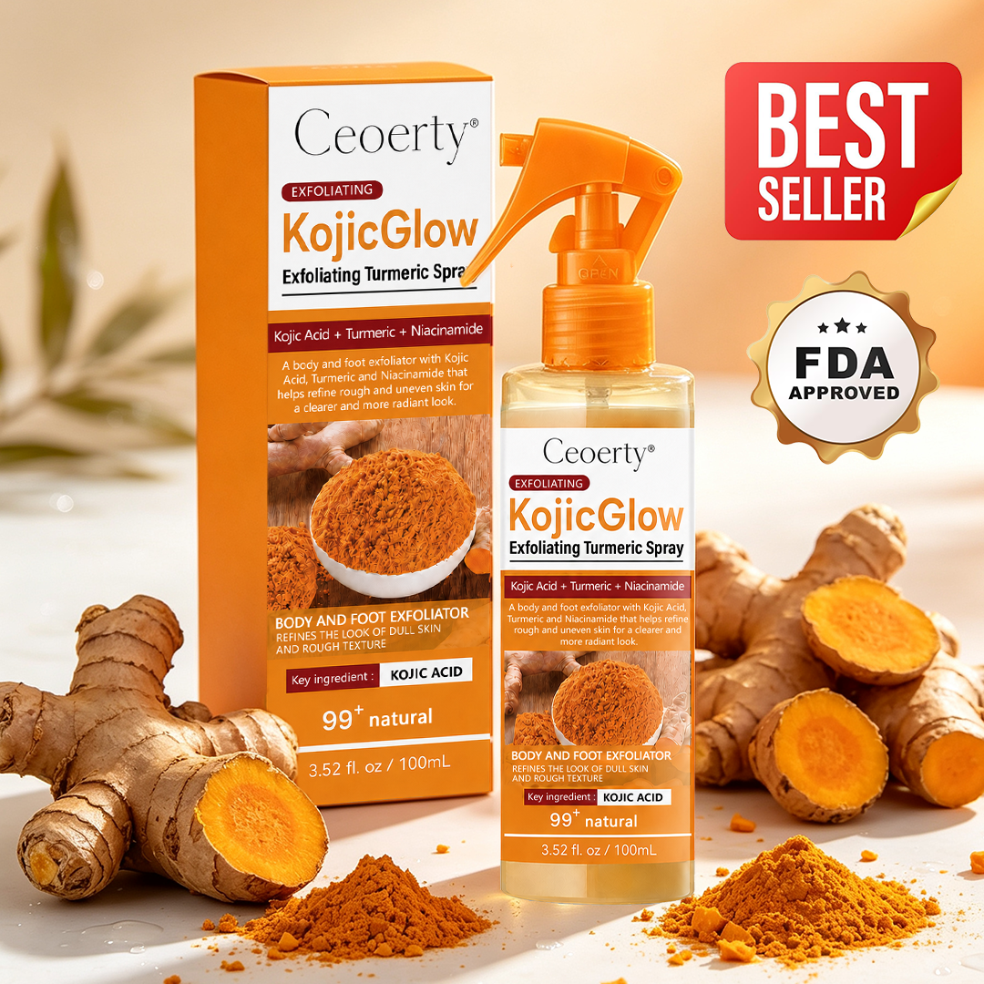 Ceoerty® KojicGlow Exfoliating Turmeric Spray (A)