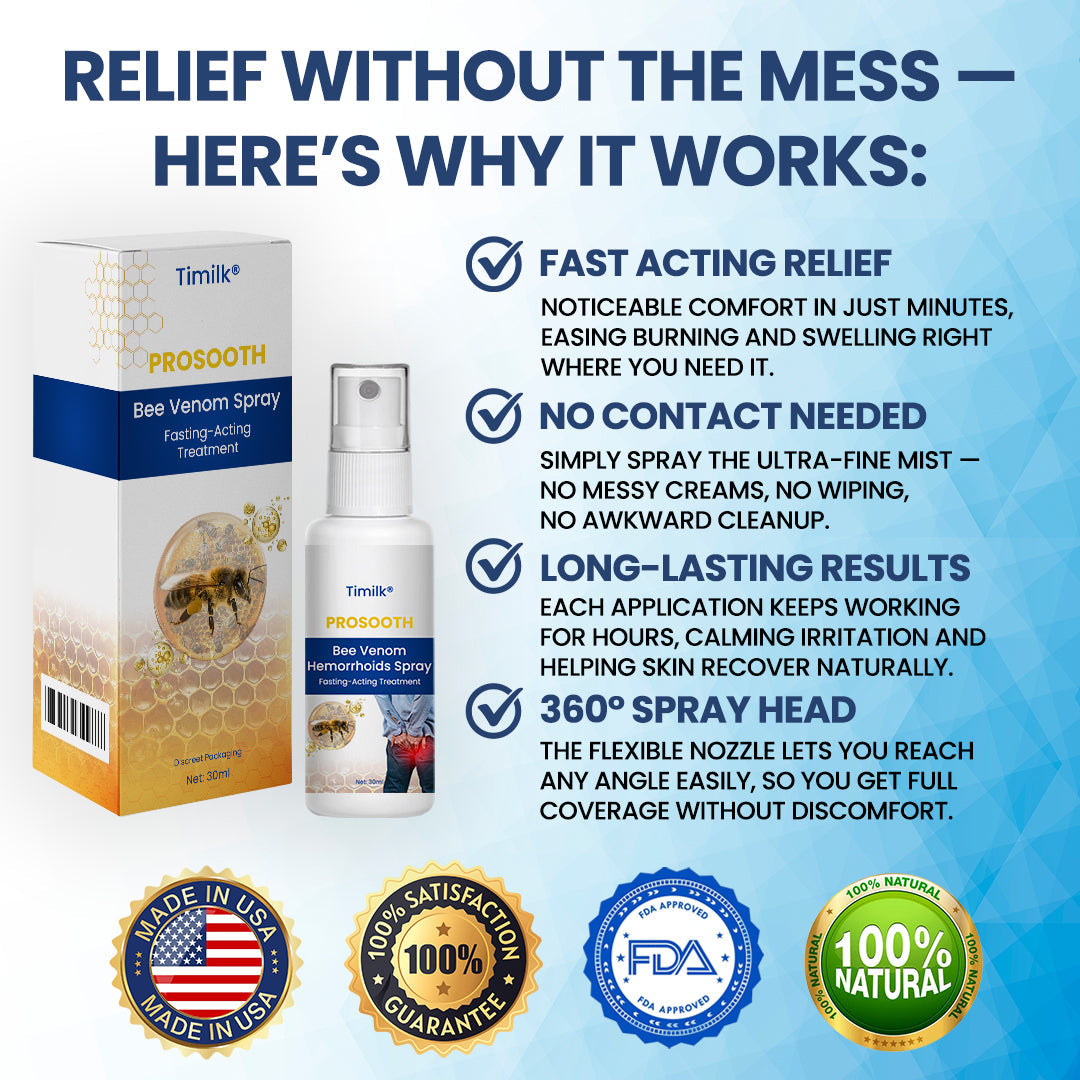 Timilk® ProSooth Bee Venom Hemorrhoids Spray（A）