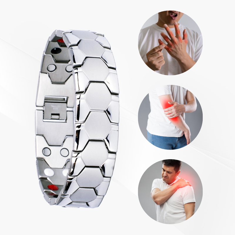 Czticle® MagnaCalm Copper Magnet Wellness Bracelet – For Men