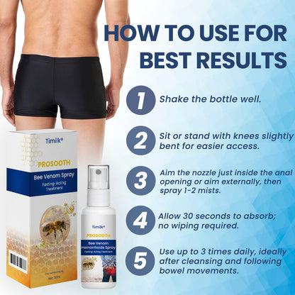 Timilk® ProSooth Bee Venom Hemorrhoids Spray（A）