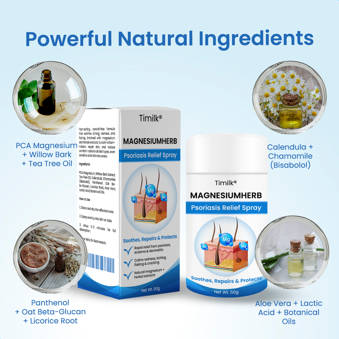 Timilk® MagnesiumHerb Psoriasis Relief Cream (A)