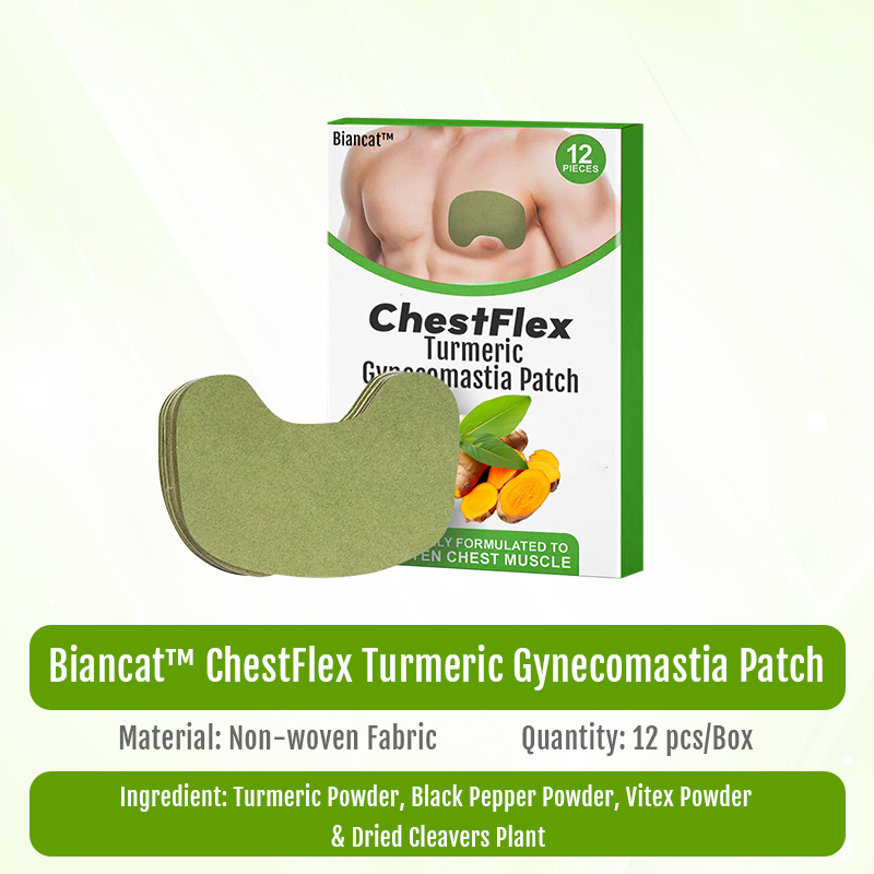 Biancat™ ChestFlex Turmeric Gynecomastia Patch -(A)
