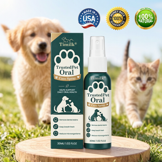 Timilk® TrustedPet Oral Care Spray - Easy Daily Dental Support