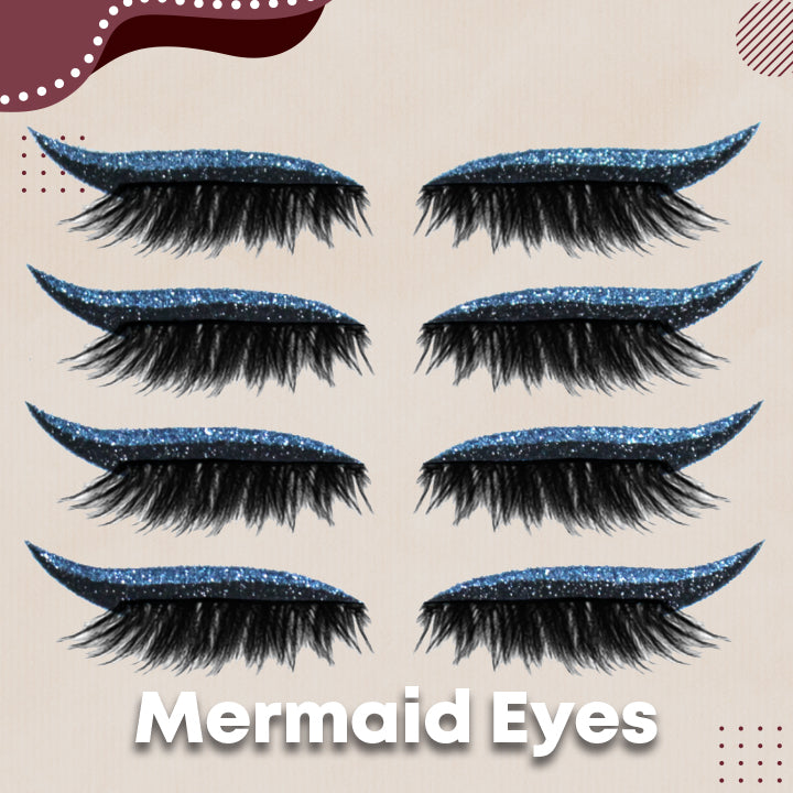 Reusable Stick-On Eyeliners & Lashes
