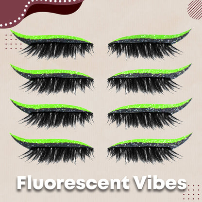 Reusable Stick-On Eyeliners & Lashes